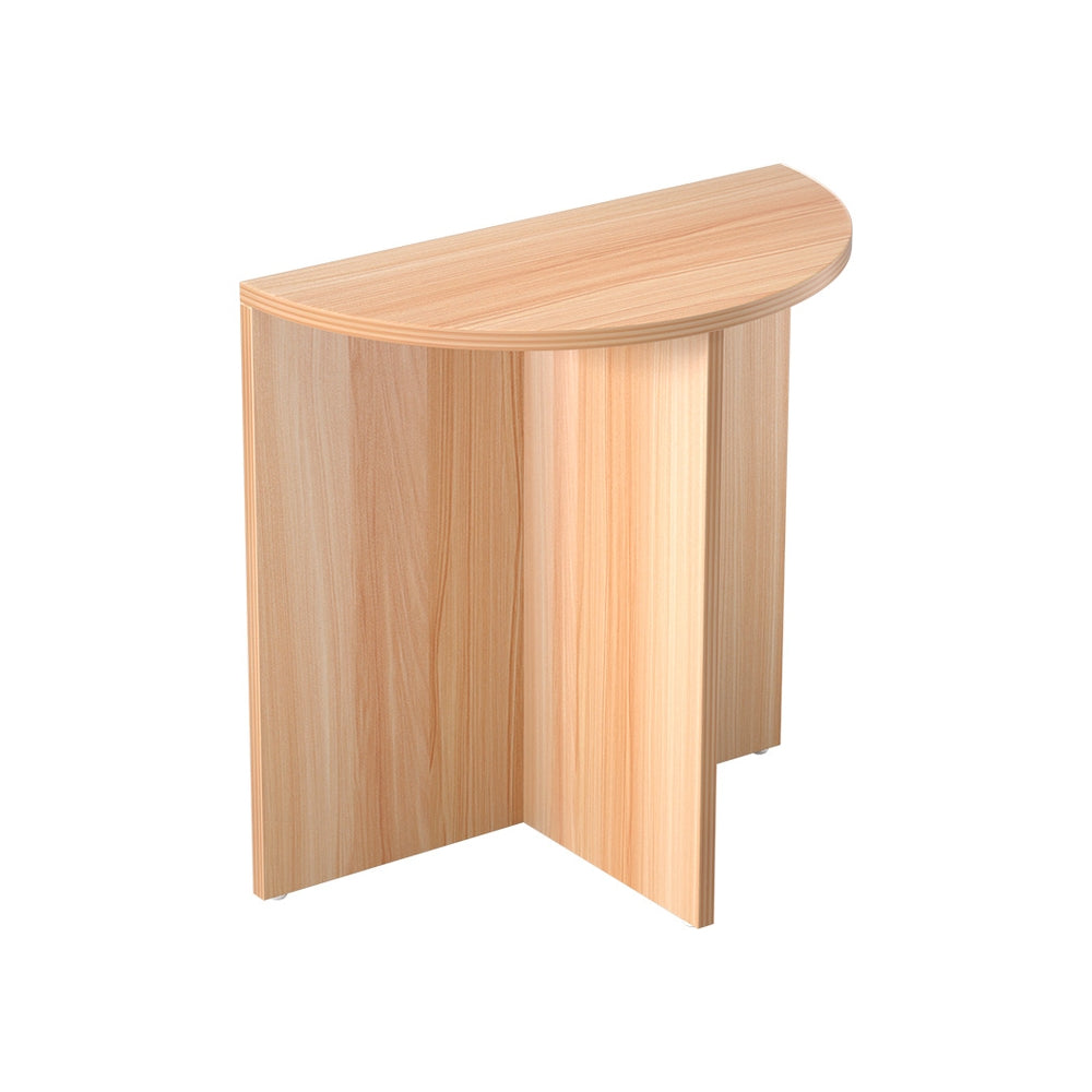 Coffee Tables: Artiss Coffee Table Semi-circle 48CM Pine Elva
