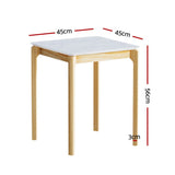 Coffee Tables: Artiss Coffee Table Marble Effect Square