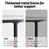 Artiss Nesting Coffee Table Set of 2 Marble Effect