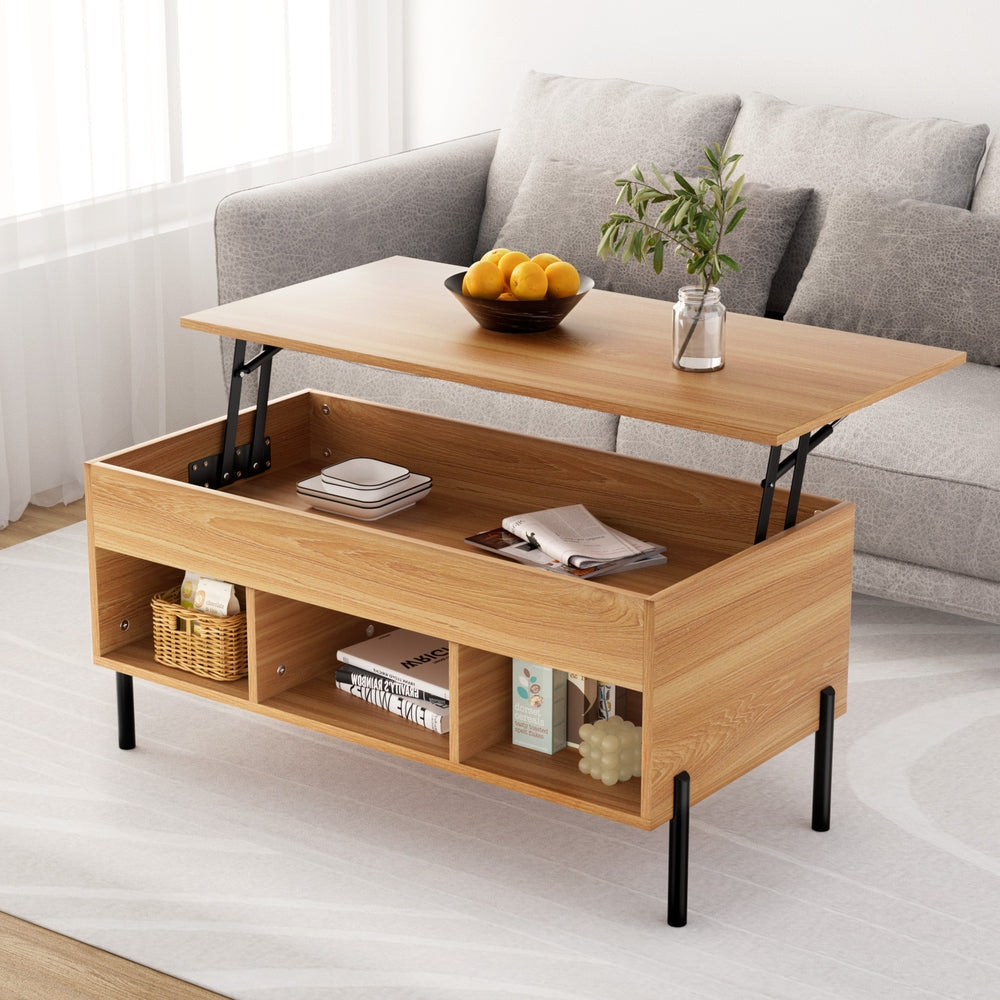 Coffee Tables: Artiss Coffee Table Lift-top Oak