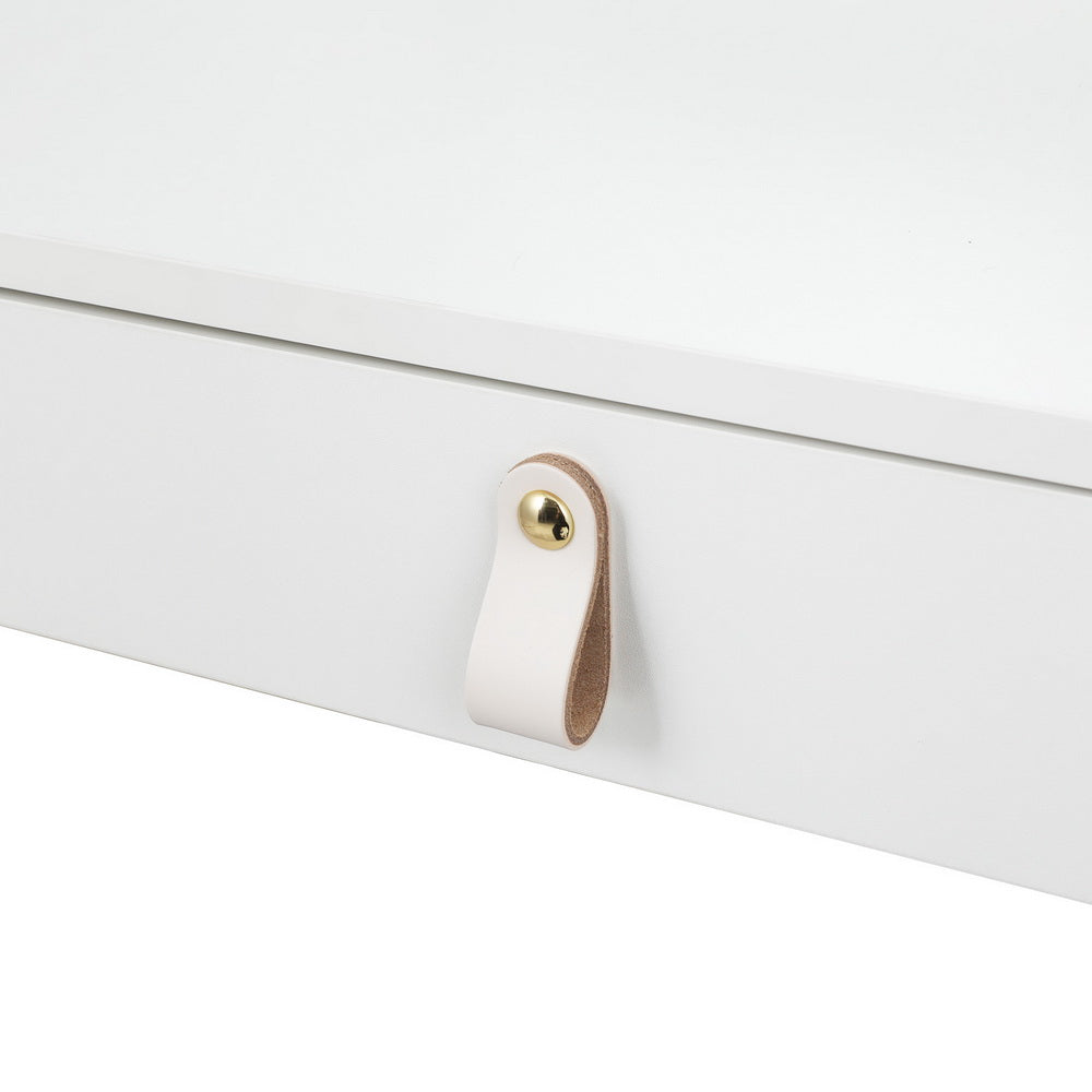 Dressing Vanity & Dressing Tables: Artiss Dressing Table Floating LED White Daphne