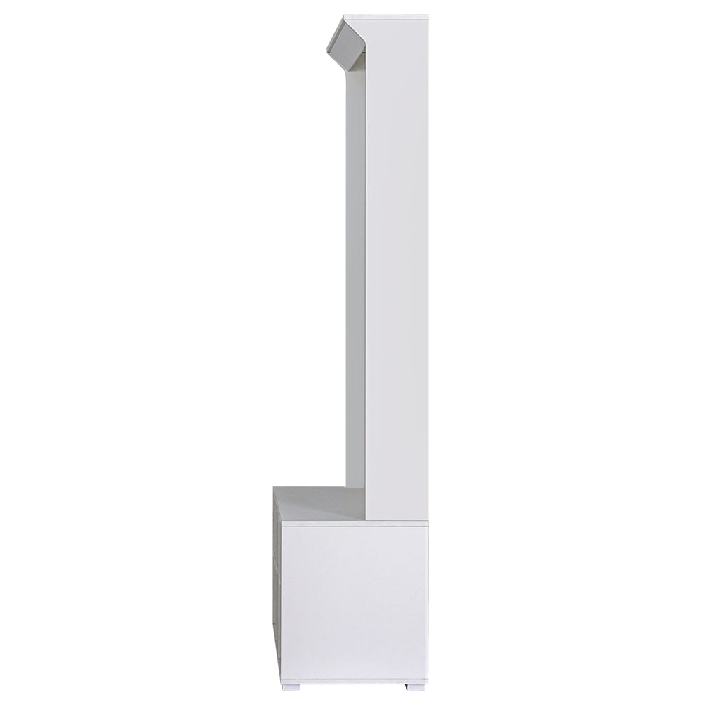 Shoe Storage: Artiss Shoe Rack Cabinet Hall Tree Coat Rack 180CM White