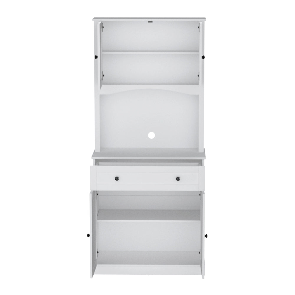 Buffets & Sideboards: Artiss Buffet Sideboard Cabinet Cupboard Pantry Storage Shelves Hutch White