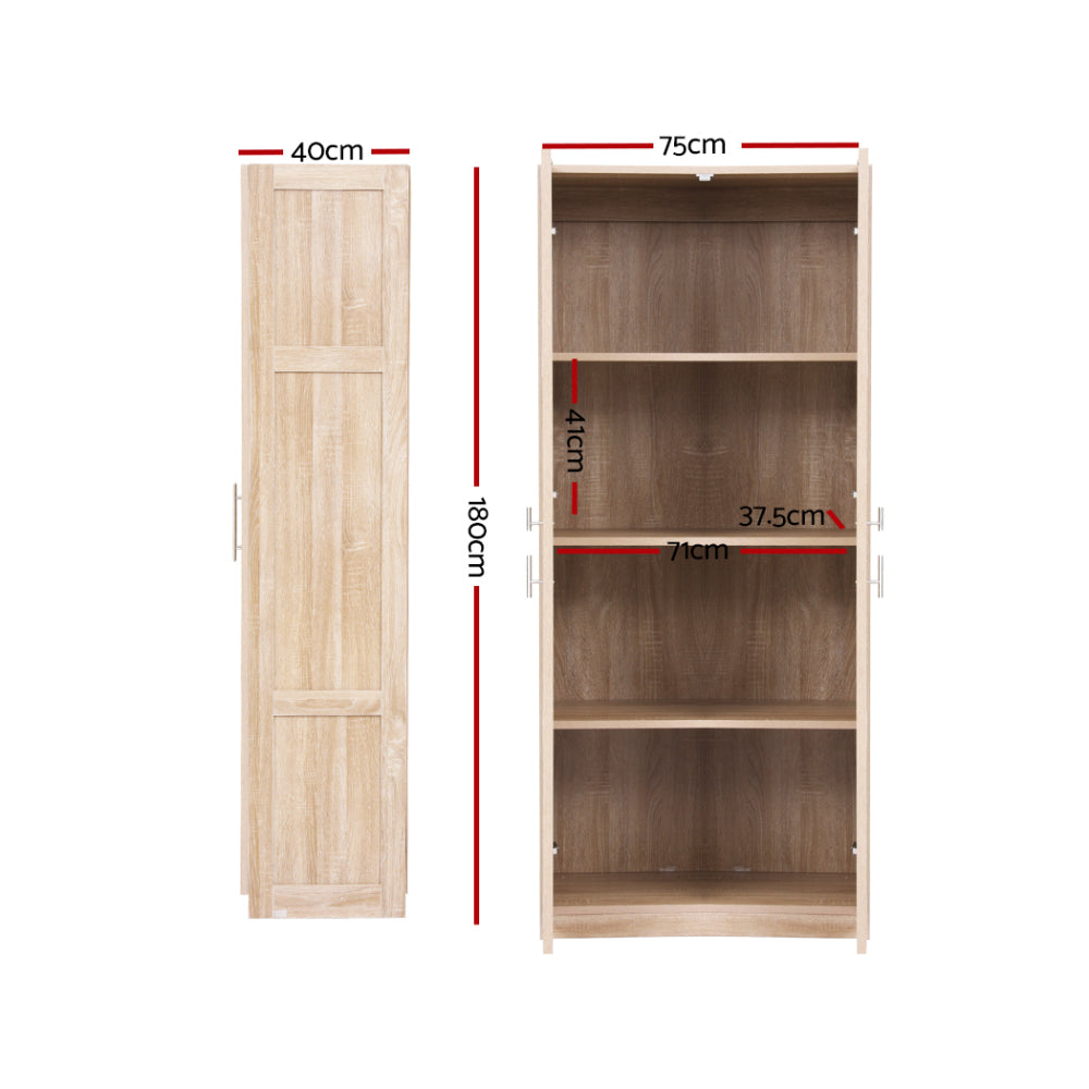 Buffets & Sideboards: Artiss Buffet Sideboard Cupboard Cabinet Pantry Organiser Adjustable Shelves