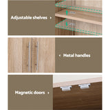 Artiss Buffet Sideboard Cupboard Cabinet Pantry Organiser Adjustable Shelves