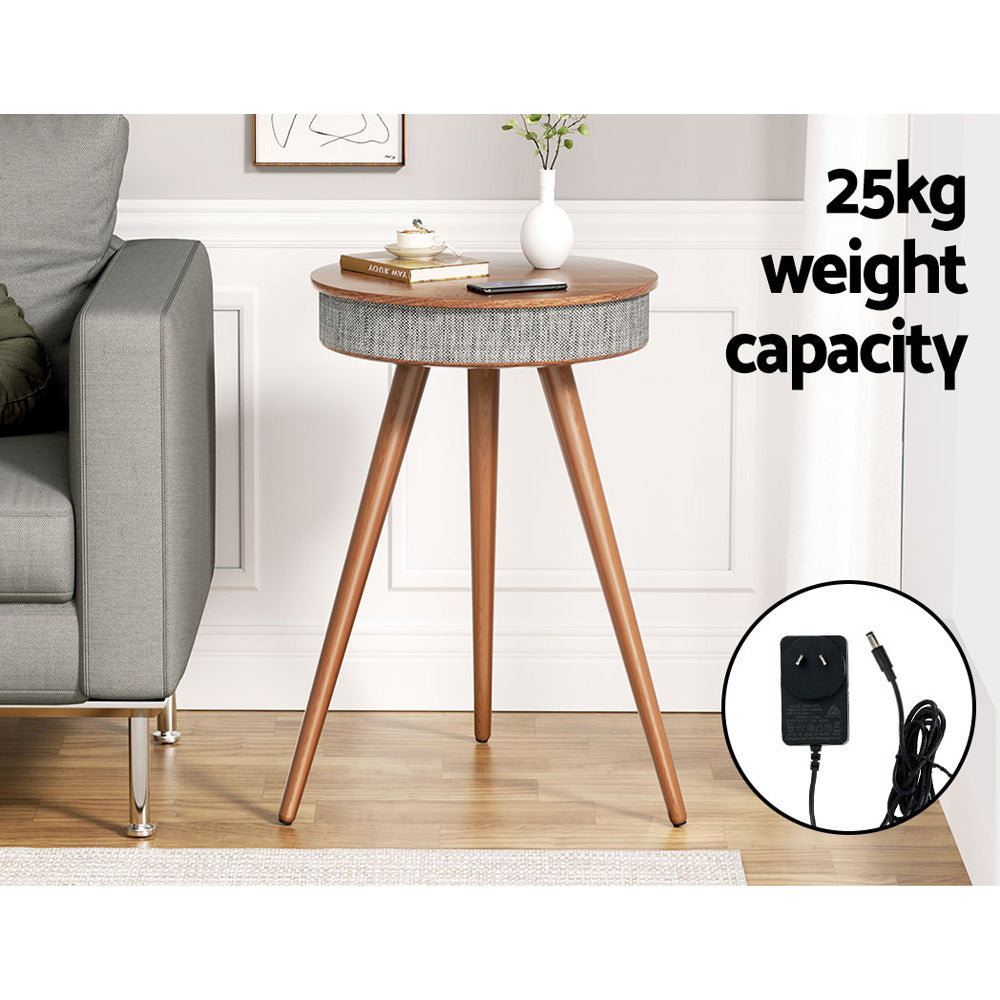Bluetooth Speakers: Artiss Smart Coffee Table Wireless Charging Bluetooth Speaker