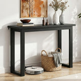 Side Tables: Artiss Console Table 110CM Black