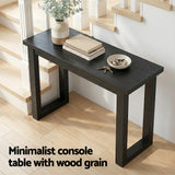 Side Tables: Artiss Console Table 110CM Black