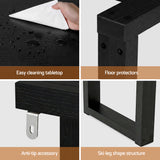 Side Tables: Artiss Console Table 110CM Black