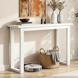 Side Tables: Artiss Console Table 110CM White