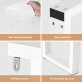 Side Tables: Artiss Console Table 110CM White