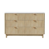 Bathroom Cabinets, Cupboards & Storage: Artiss 6 Chest of Drawers Dresser Table Pine