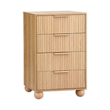 Dressers: Artiss 4 Chest of Drawers Dresser Tallboy Pine