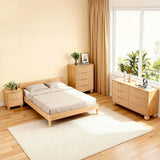 Dressers: Artiss 4 Chest of Drawers Dresser Tallboy Pine