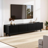 TV Units: Artiss TV Unit Entertainment Unit Storage Cabinet 180cm Black