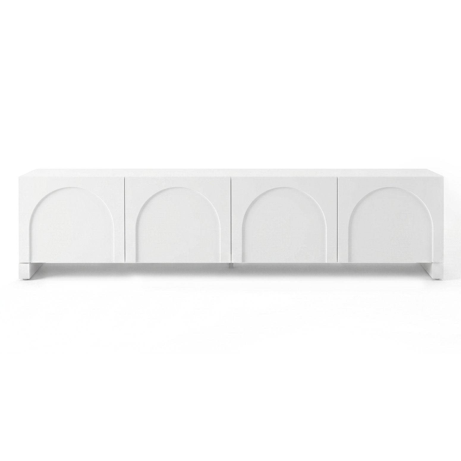 Artiss TV Unit Entertainment Unit Storage Cabinet Adjustable Shelf 180cm White