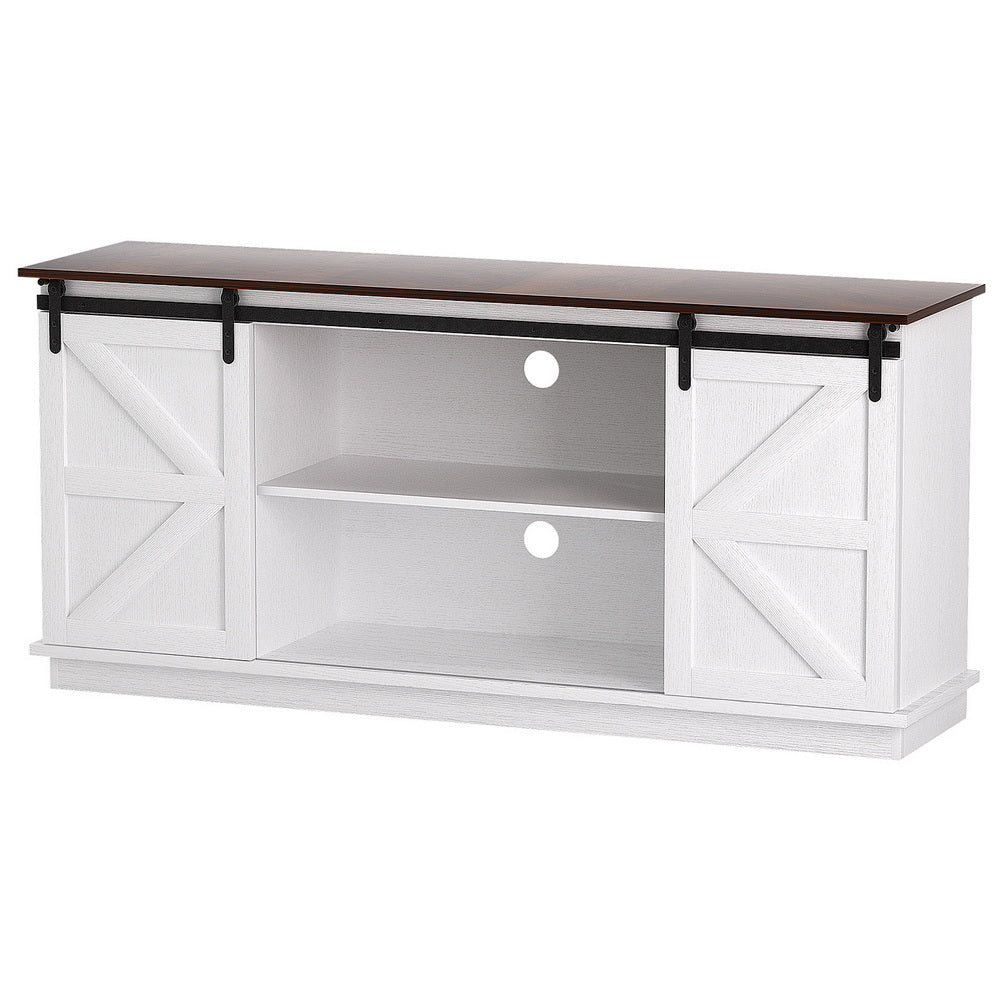 Buffets & Sideboards: Artiss Buffet Sideboard Storage Cabinet Kitchen Cupboard Sliding Doors White
