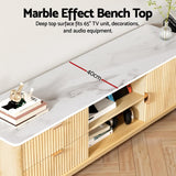 Artiss TV Unit Entertainment Unit Storage Drawer Shelf 150cm Pine