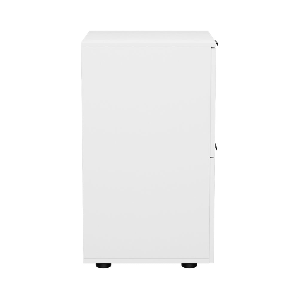 Filing & Organisation: Artiss Filing Cabinet Files Storage Office Shelves File Organiser White 2 Drawer