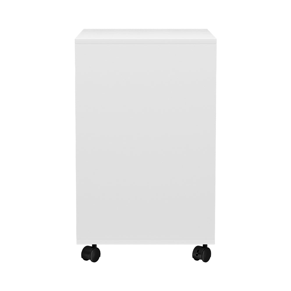 Bookcases & Shelves: Artiss 5-Drawer Filing Cabinet Mobile Rolling Storage Cabinet Chest of Drawers Stand White