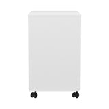 Artiss 5-Drawer Filing Cabinet Mobile Rolling Storage Cabinet Chest of Drawers Stand White