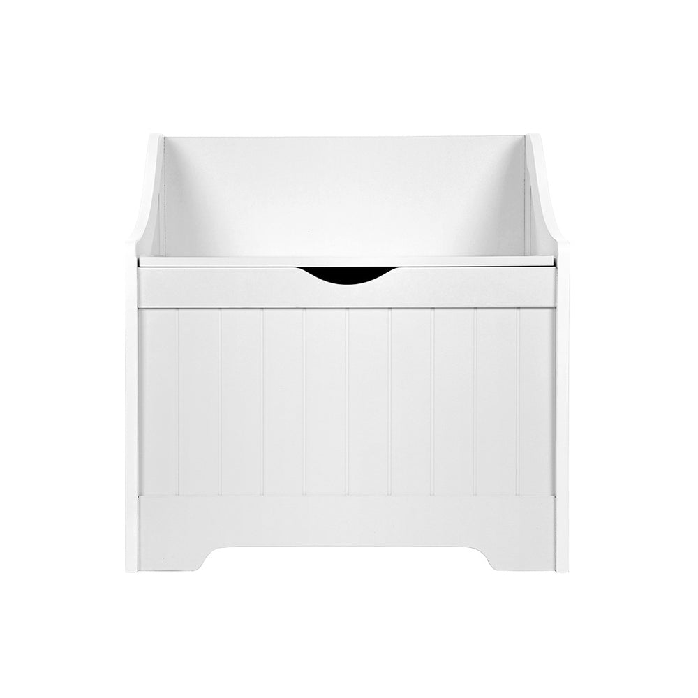 Toy Boxes: Keezi Kids Toy Box Chest Children Storage Clothes Toys Organiser Square