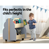 Kid's Bookcases & Shelves: Keezi Kids Toy Box Bookshelf Storage Bookcase Organiser Display Shelf