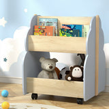 Kid's Bookcases & Shelves: Keezi Kids Toy Box Bookshelf Storage Bookcase Organiser Display Shelf