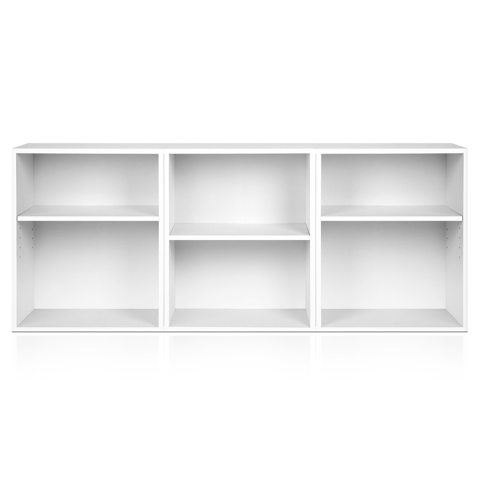 Bookcases & Shelves: Artiss Bookshelf Set of 3 - VENA White