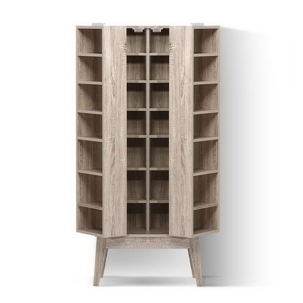 Bookcases & Shelves: Artiss Bookshelf CD Storage Rack - BERG Oak