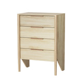 Artiss 4 Chest of Drawers Tallboy - INEZ Pine