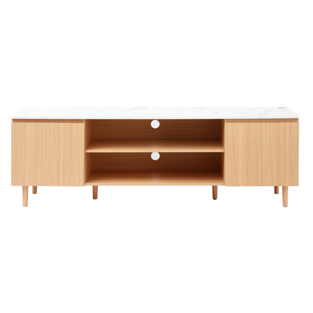 TV Units: Artiss TV Cabinet Entertainment Unit Stand 180CM Pine White