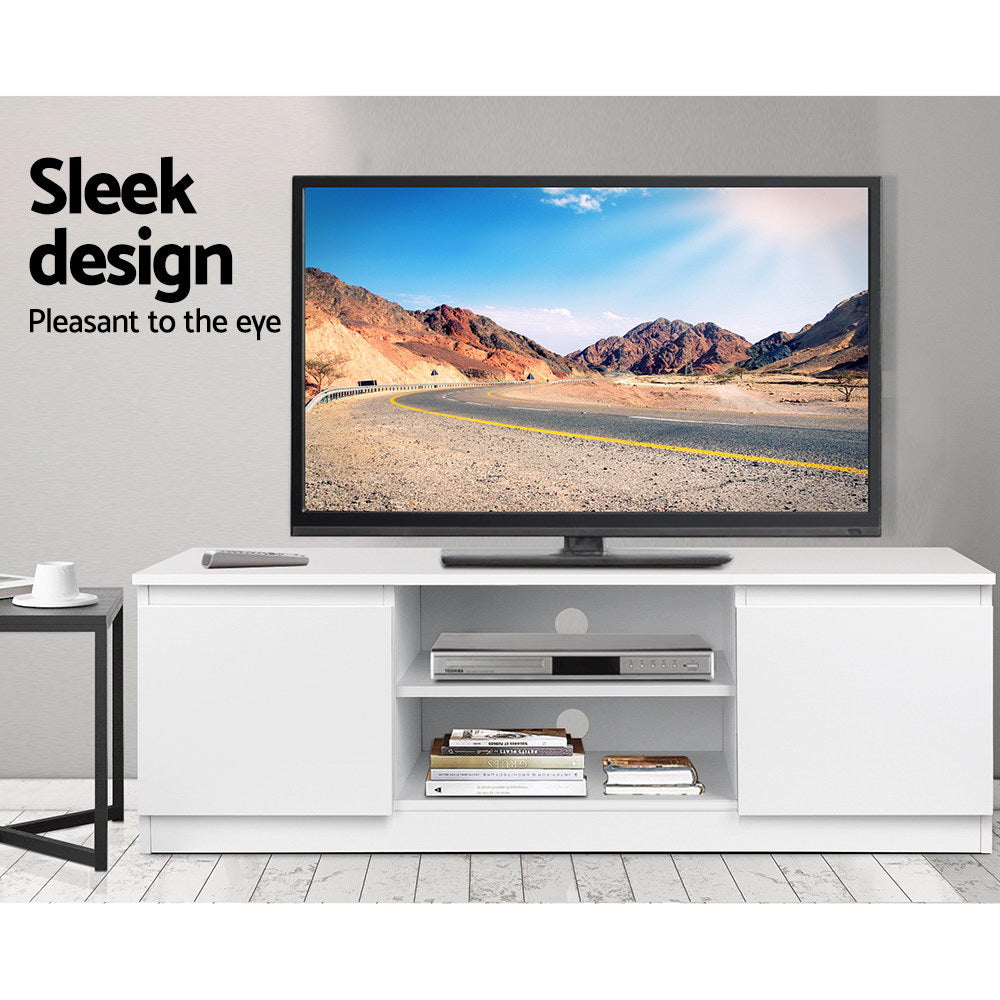 TV Units: Artiss TV Cabinet Entertainment Unit 120cm White Anita