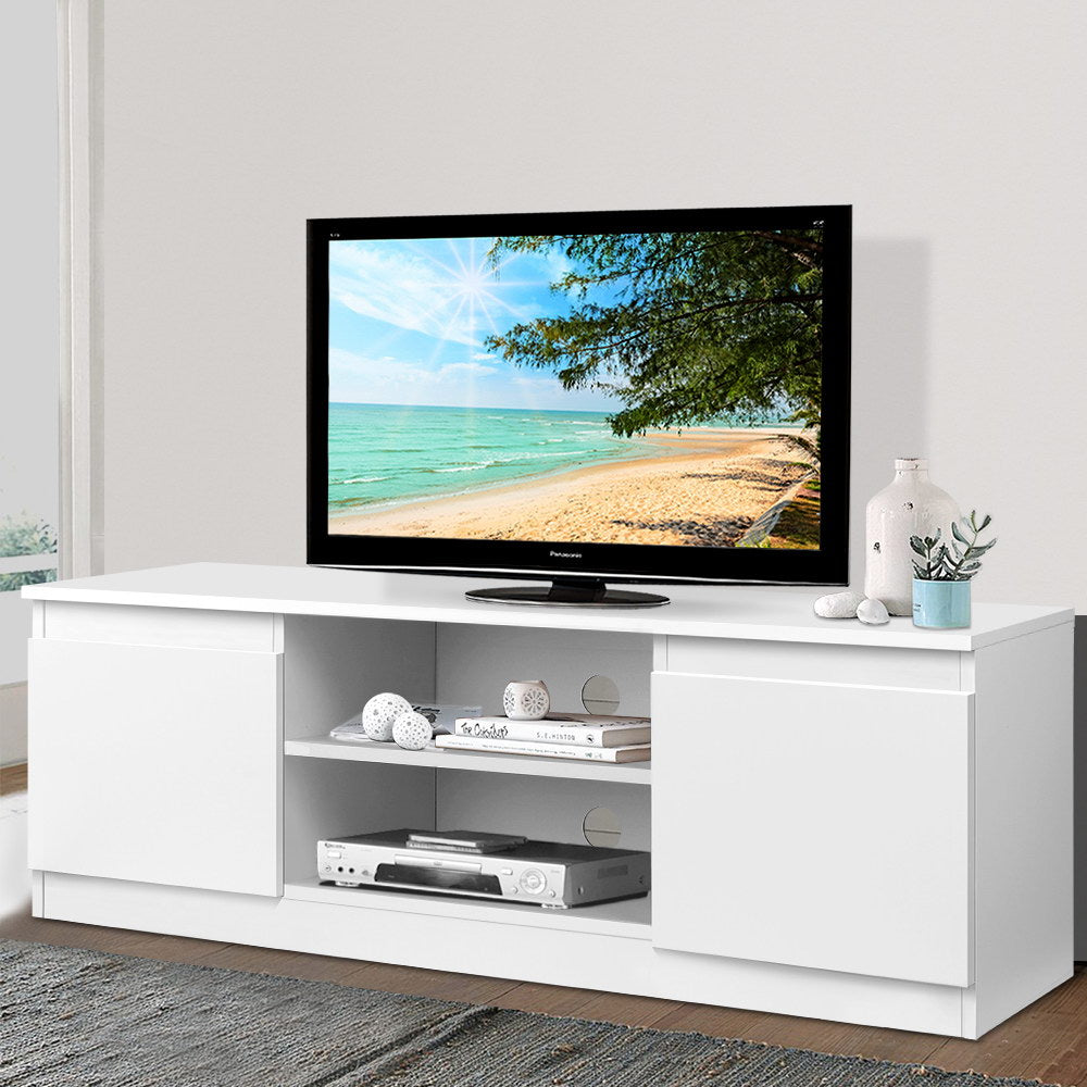 TV Units: Artiss TV Cabinet Entertainment Unit 120cm White Anita
