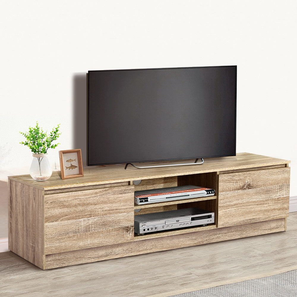 TV Units: Artiss TV Cabinet Entertainment Unit 160cm Pine Charles