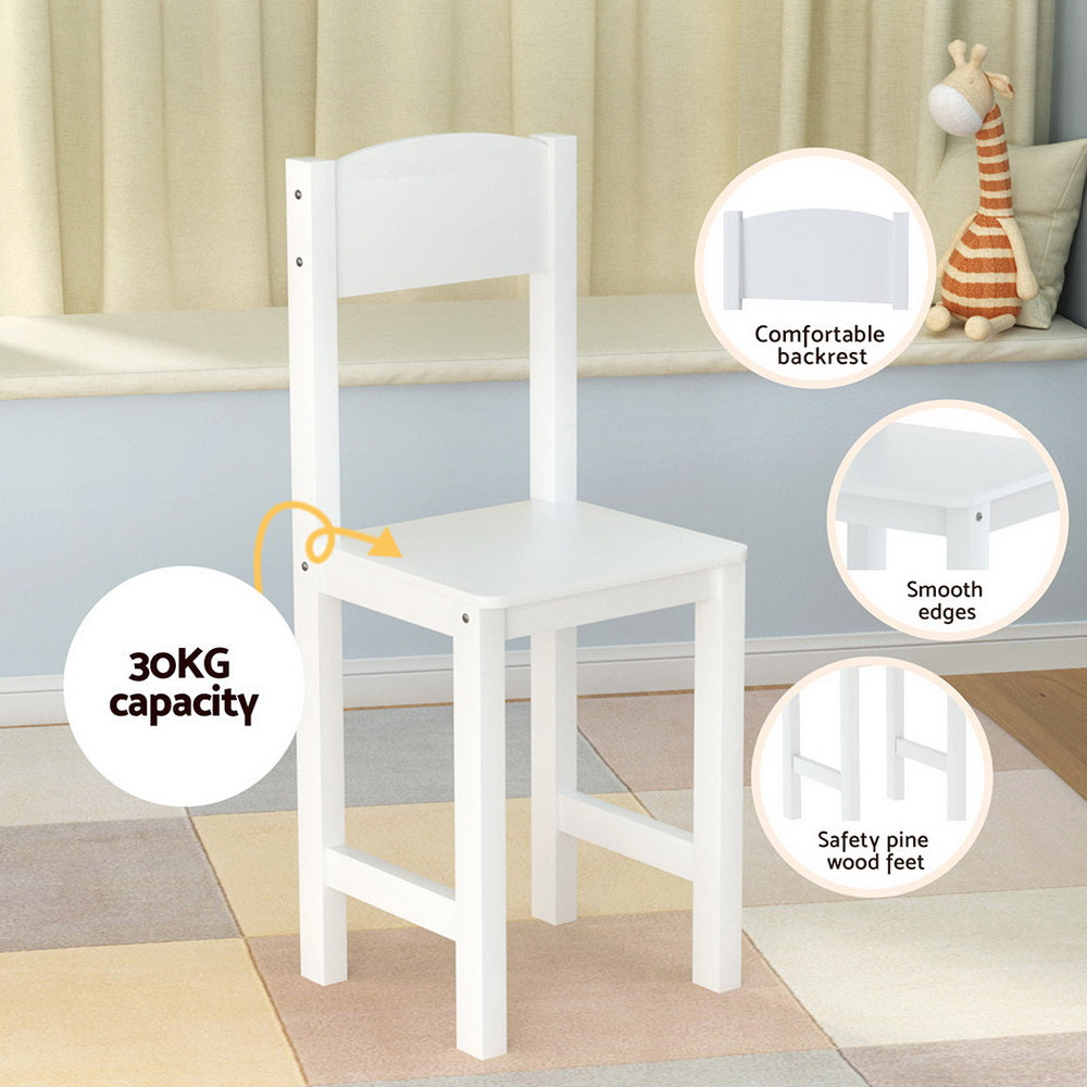 Kid's Desks: Keezi Kids Table and Chair Set Children Study Play Toys Desk w/ Cabinet Storage