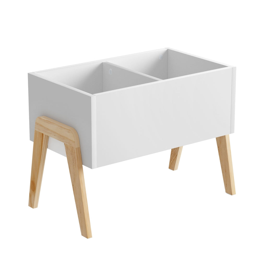 Toy Boxes: Keezi Kids Toy Box Chest Storage Bin Container Wooden Cabinet Clothes Book Organiser Bedroom
