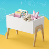 Toy Boxes: Keezi Kids Toy Box Chest Storage Bin Container Wooden Cabinet Clothes Book Organiser Bedroom