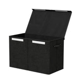 Toy Boxes: Keezi Large Toy Box Chest Storage with Flip-Top Lid Foldable Organizer Bins