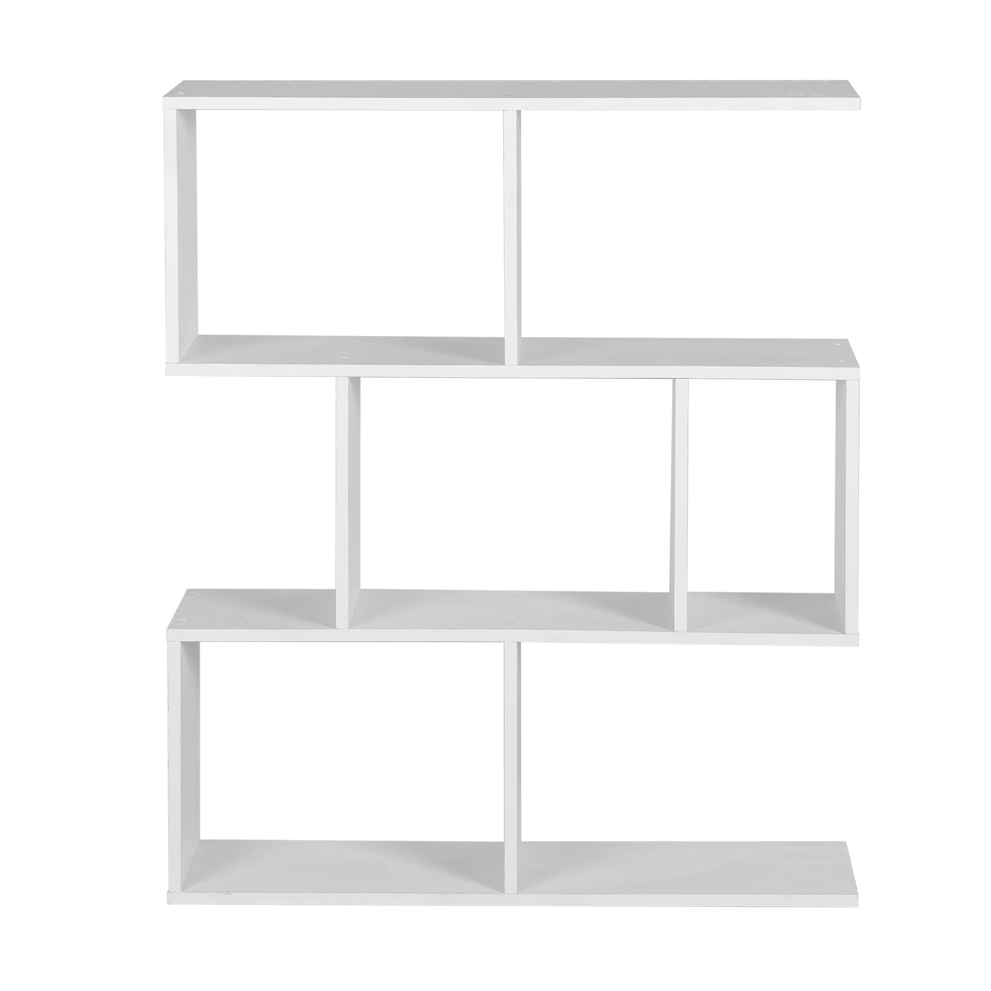 Artiss Floating Wall Shelf Bookshelf 3-Tier Display Storage Organiser White