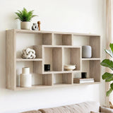 Bookcases & Shelves: Artiss Floating Wall Shelves Bookshelf Wood