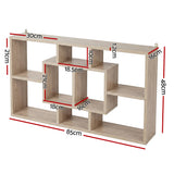 Bookcases & Shelves: Artiss Floating Wall Shelves Bookshelf Wood