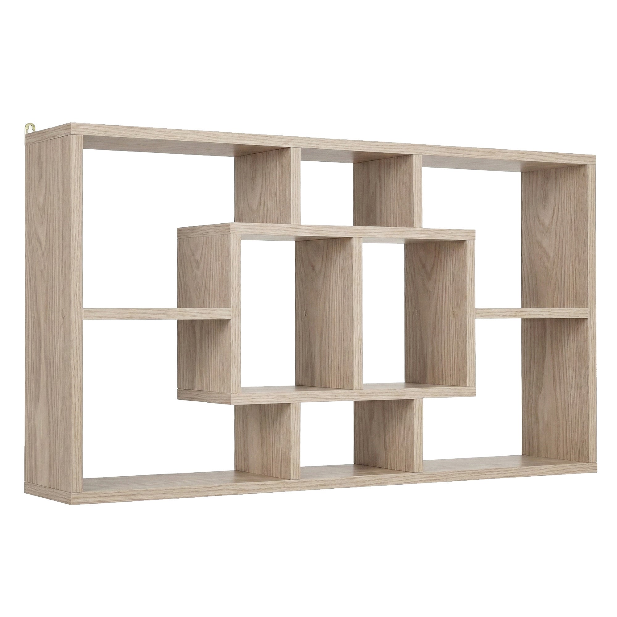 Bookcases & Shelves: Artiss Floating Wall Shelves Bookshelf Wood
