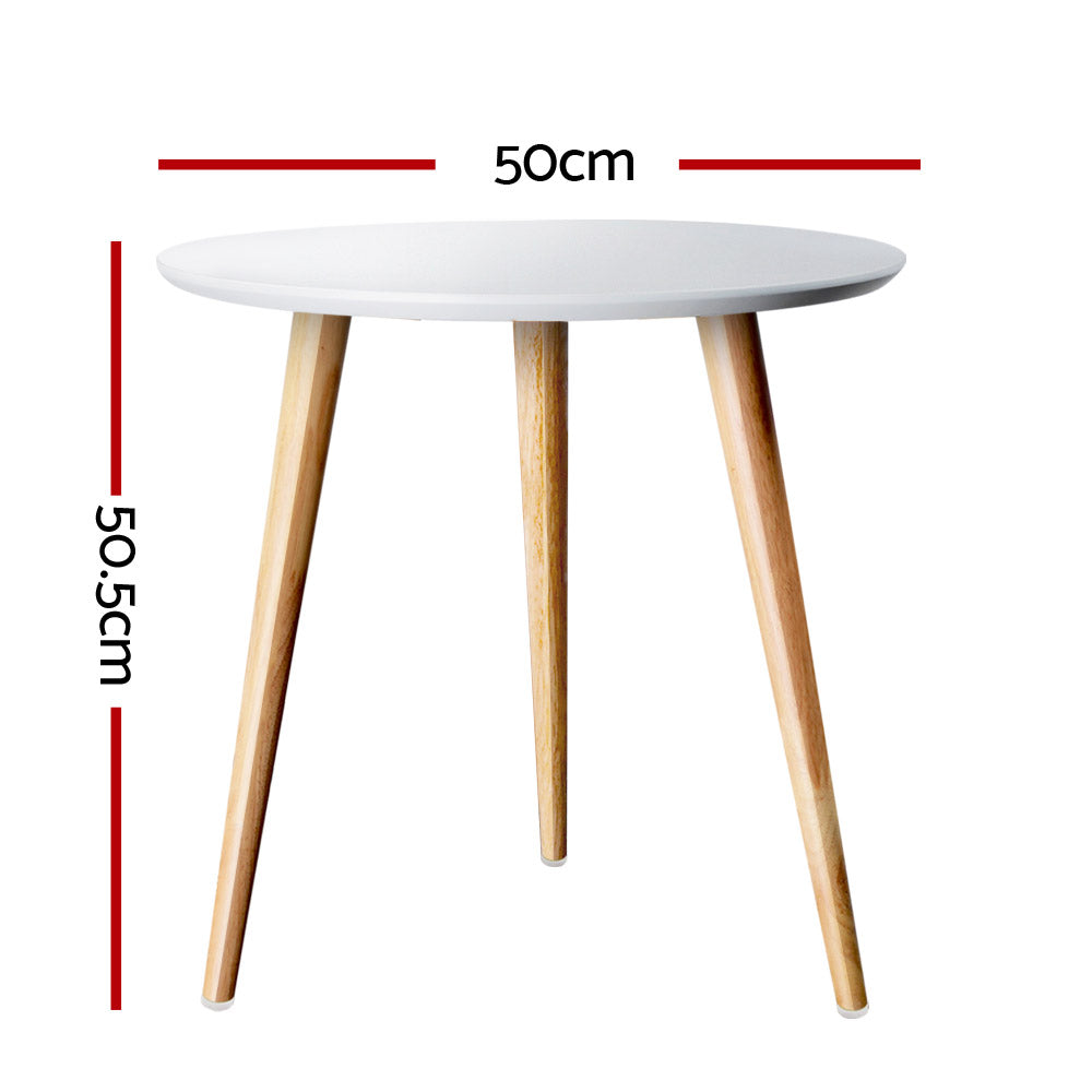 Coffee Tables: Artiss Coffee Table Round 50CM Callix