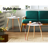 Coffee Tables: Artiss Coffee Table Round 50CM Callix