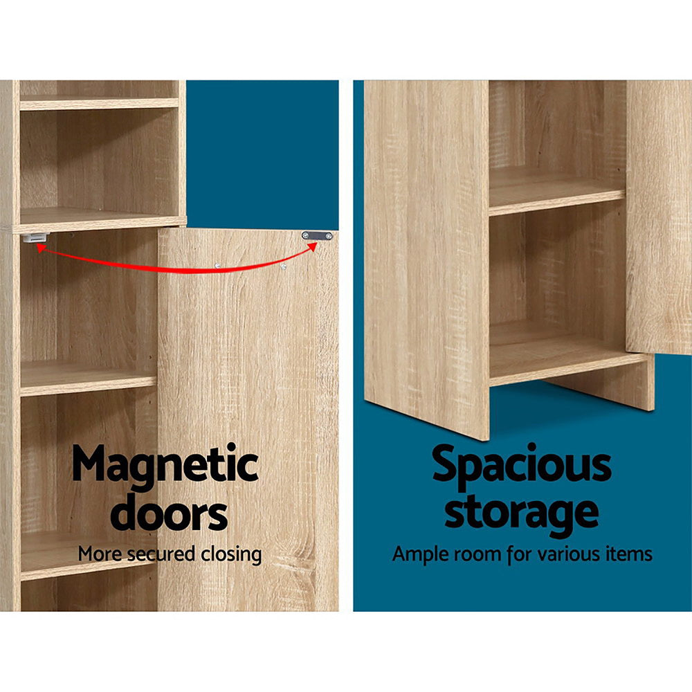 Bathroom Cabinets, Cupboards & Storage: Artiss Bathroom Cabinet Storage 185cm Wooden