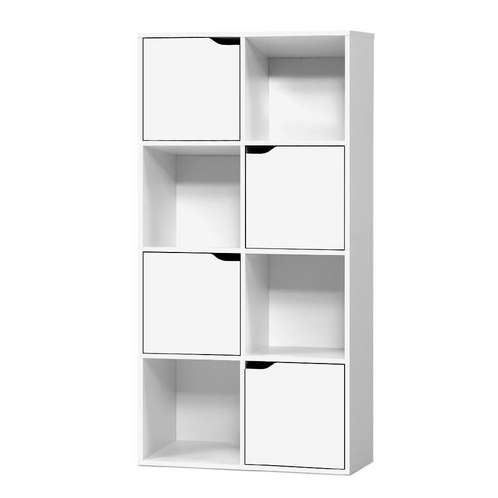 Bookcases & Shelves: Artiss Bookshelf 8 Cube Shlef - DANA White