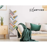 Artiss Tree Bookshelf 9 Tiers - ECHO White