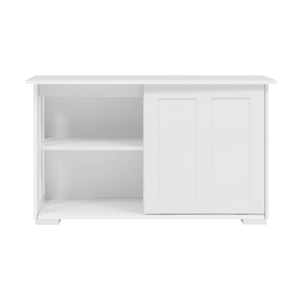 Buffets & Sideboards: Artiss Buffet Sideboard Sliding Doors - SERA White
