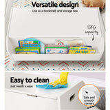 Kid's Bookcases & Shelves: Keezi Kids Toy Box Chest Bookshelf Storage Children Bookcase Organiser Display